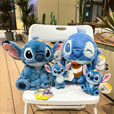 迪士尼正版史迪仔毛绒公仔挂件