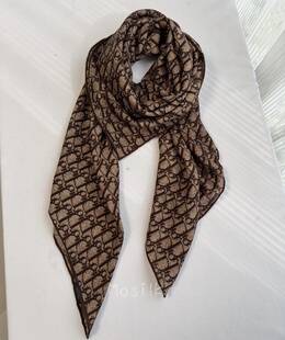 老花丝毛空调披肩 30%桑蚕丝70%绵羊毛围巾105CM方巾