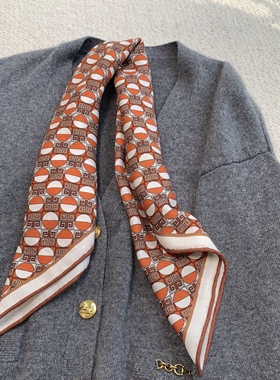 丝毛中方巾！橙色星球 巨显白桑蚕丝绵羊毛保暖亲子围巾女