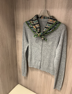 钩花边中方巾!帅气复古风异色丝巾【骏马列队】真丝羊毛围巾披肩