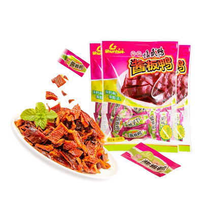 舜华充氮酱板鸭辣味临武鸭
