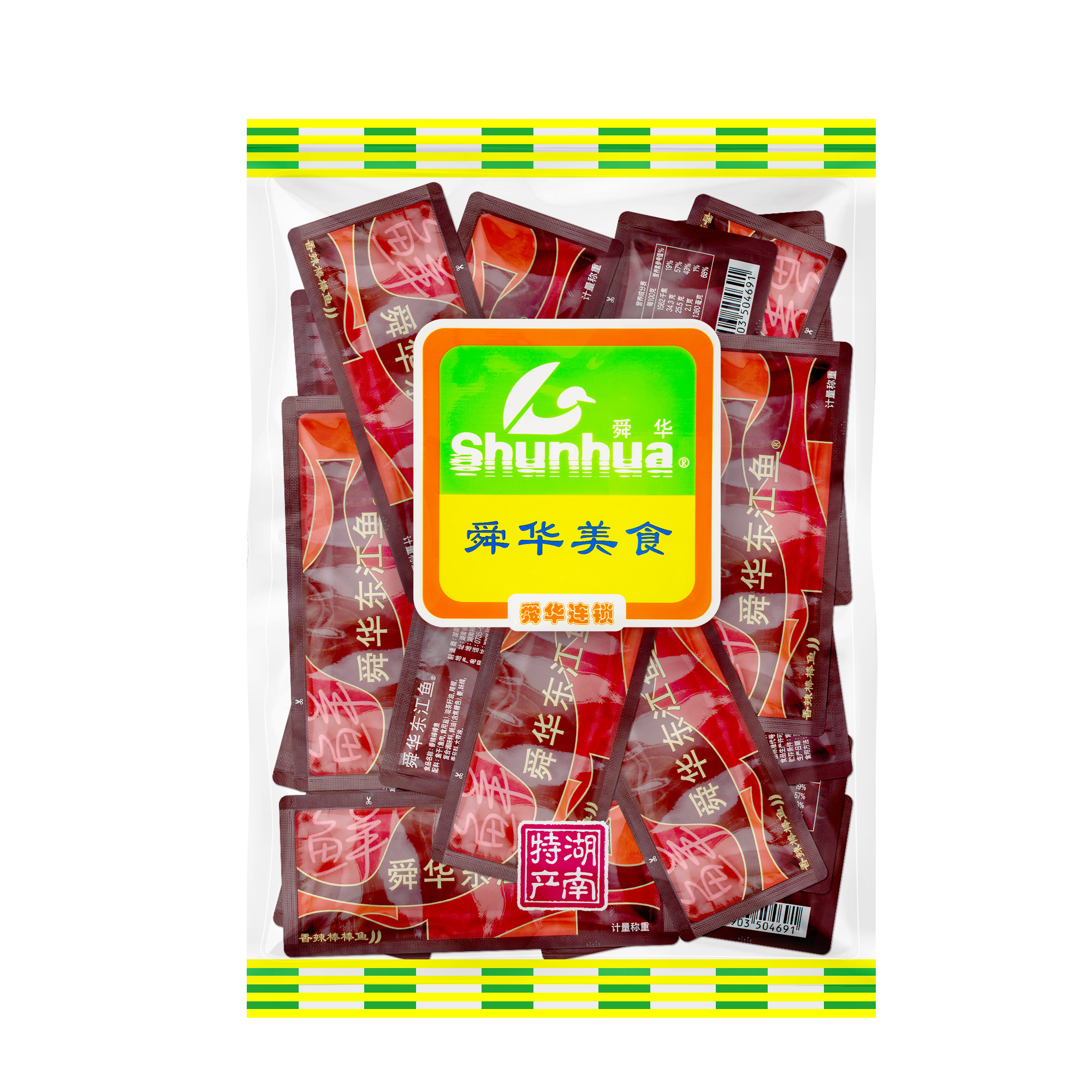 【舜华东江鱼】牌香辣棒棒鱼湖南特产即食鱼仔小鱼干休闲零食小吃