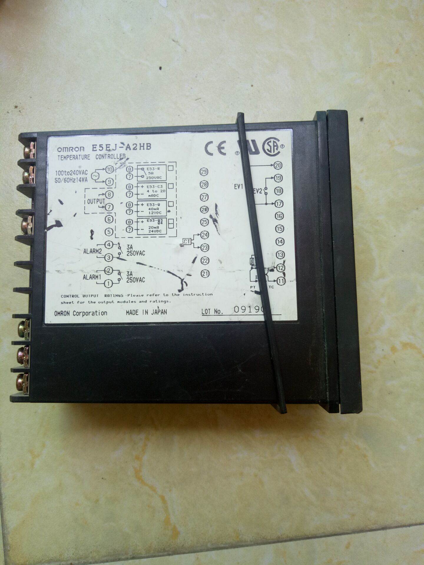 OMRON温控器E5EJ-A2HB温度控制器温控仪非实价 全屋定制 温控器 原图主图
