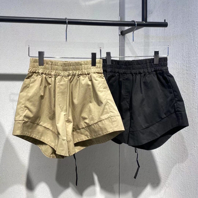 Alexardie Warey2026新款春季高腰宽松运动阔腿裤短裤休闲裤女