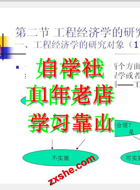 工程经济学西电全48讲视频李南