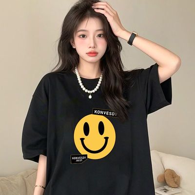2025新款美式复古纯棉短袖T恤