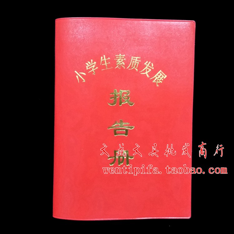 小学生素质发展 报告册 小学生奖状/证书