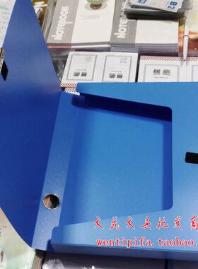 创易 5610 塑料档案盒 1.5寸粘扣档案整理盒 背宽35mm 资料文件盒