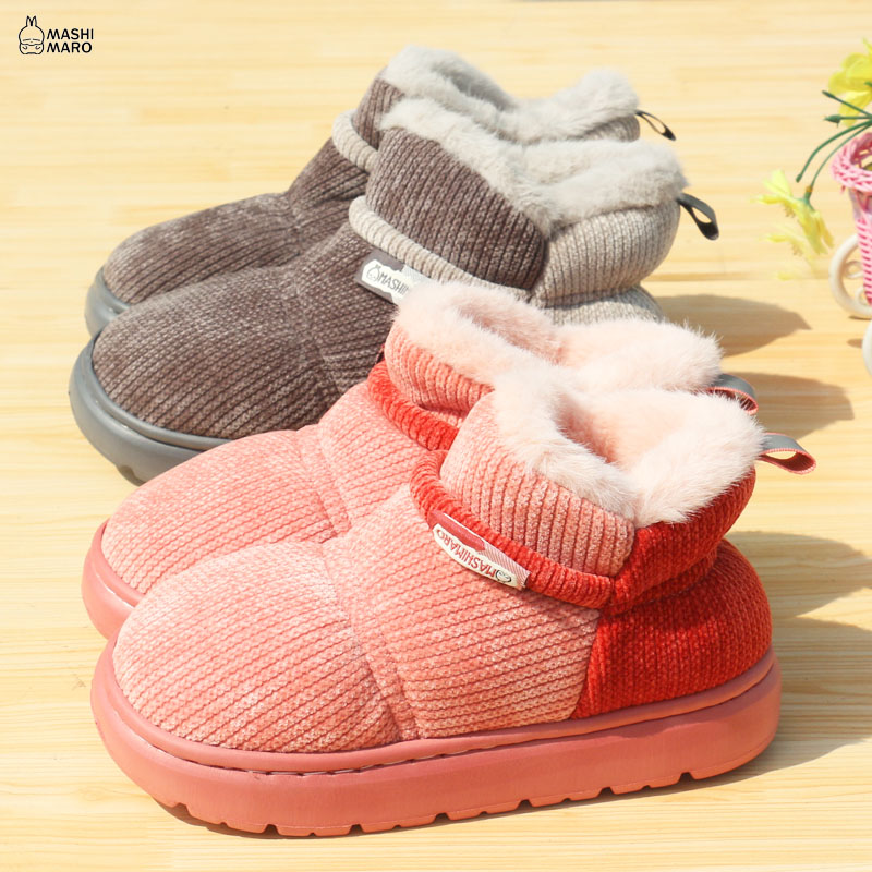 流氓兔加厚保暖外穿高帮棉鞋