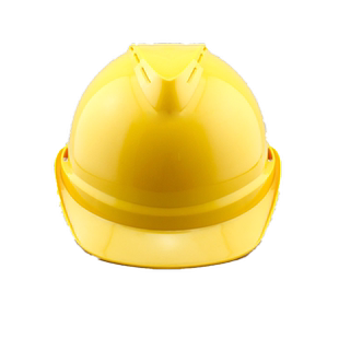 桉叶9805B安全帽ABS耐用加厚带透气孔车间建筑工地头部安全防护帽