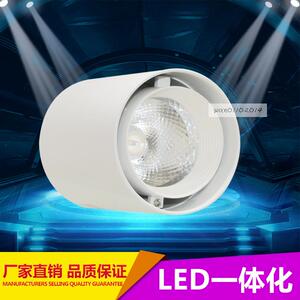 led射灯 cob明装射灯吸顶筒灯免开孔圆柱射灯10W20W30W