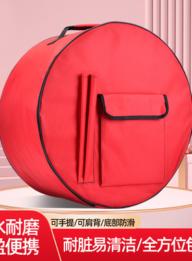 悦乐诗扁鼓包威风鼓红鼓龙鼓牛津布防水双肩包12/14/16/18寸