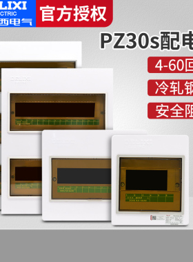 德力西配电箱盖板家用强电空开盒室内PZ30明装暗装电表箱外壳盖子