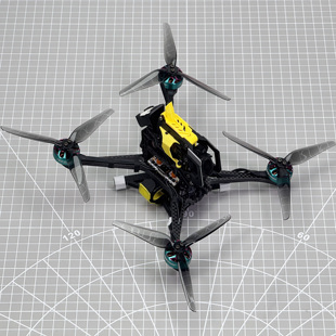 5寸超轻量化正X远航花飞老年飞观光穿越机 GS叔手搓 Gekon5 Bee