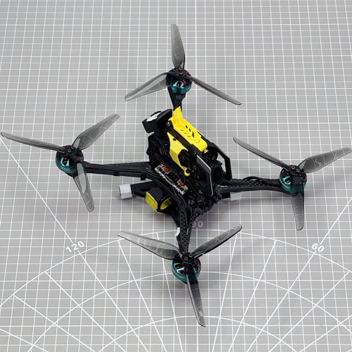 Gekon5-Bee GS叔手搓 5寸超轻量化正X远航花飞老年飞观光穿越机