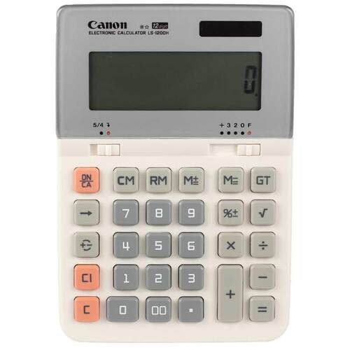 佳能计算器ls-1200h正品canon