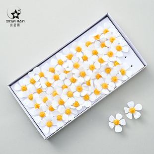 流星雨紫罗兰香皂花白色仿真永生花鲜花花束包装花艺diy装饰材料