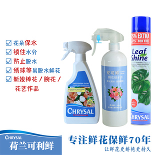 荷兰可利鲜鲜花锁水剂植物叶面光亮保水喷雾花保鲜营养液花店专用