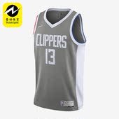 002 保罗乔治快船队13号篮球男子运动T恤CW6808 Nike 耐克正品