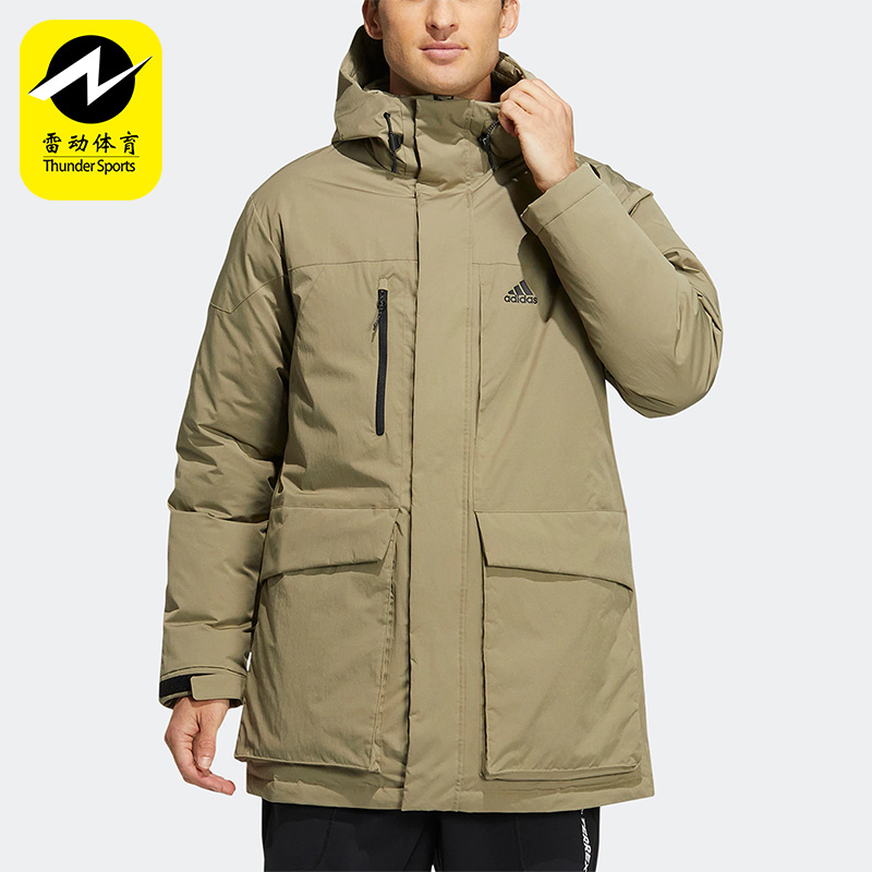 阿迪达斯男子户外保暖运动羽绒服