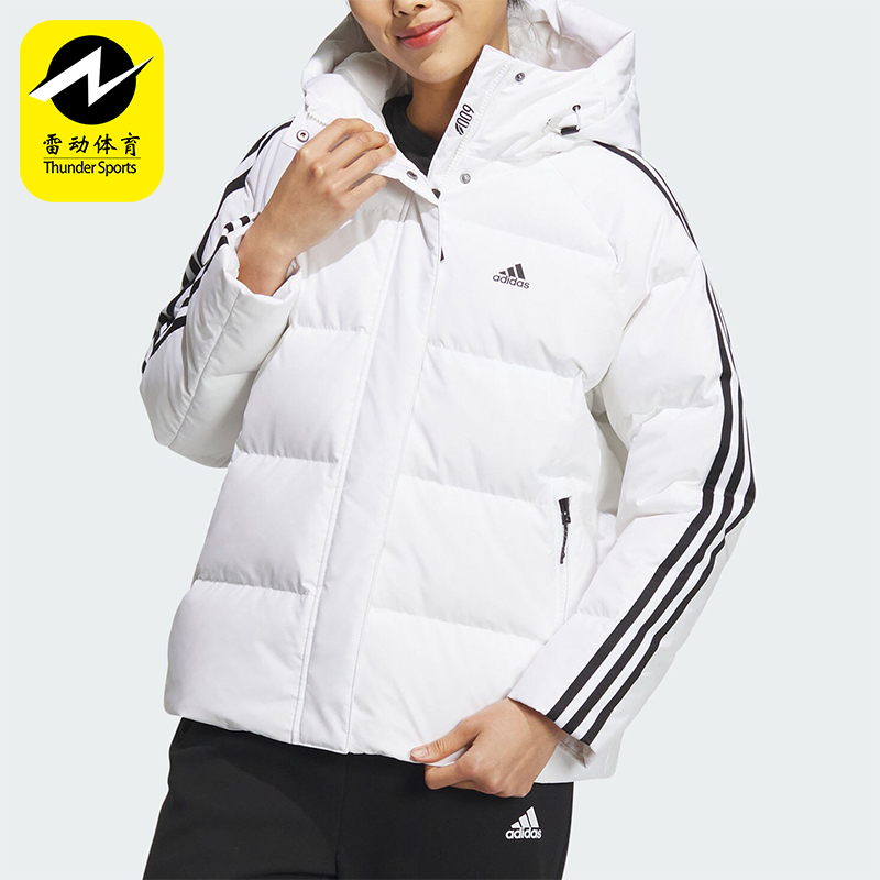 阿迪达斯正品女子保暖羽绒服