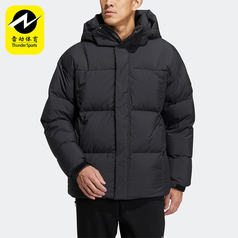 Adidas/阿迪达斯正品GD PUFFY户外男女同款保暖运动羽绒服 HN2134