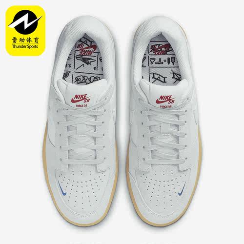 Nike/耐克正品SB Force 58男子轻便运动低帮板鞋DV5476-001