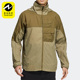男子户外运动透气防风外套 Adidas 新款 秋季 HN4536 阿迪达斯正品