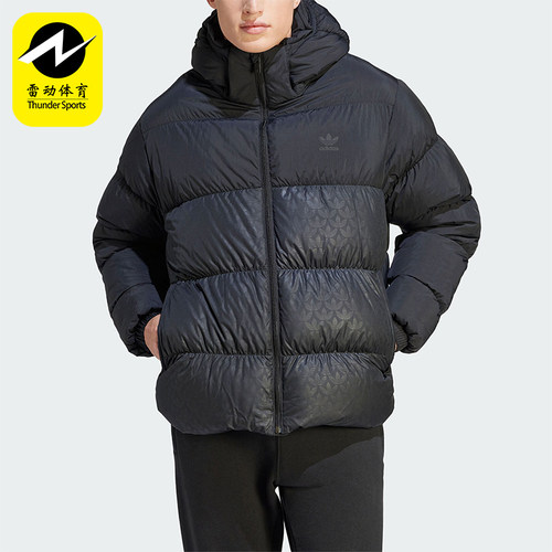 阿迪达斯正品男子运动羽绒服