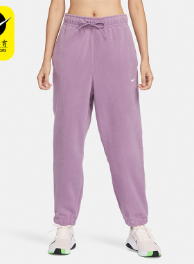 Nike/耐克正品冬季新款女士针织加绒休闲运动长裤FB5579-536