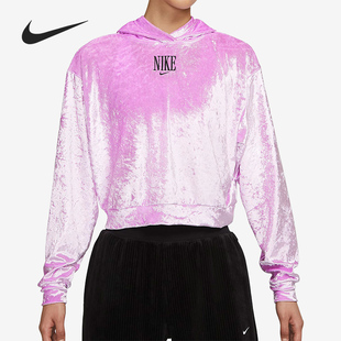Nike/耐克正品女子宽松休闲舒适时尚套头衫连帽卫衣CU6524-680