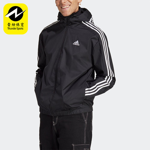Adidas/阿迪达斯男子连帽夹克