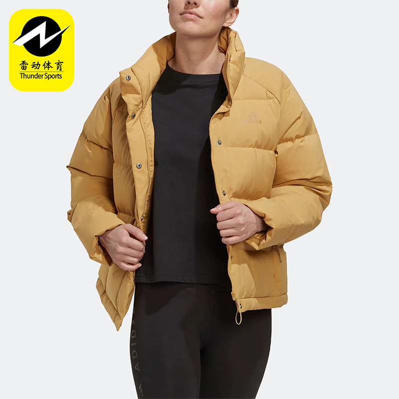 阿迪达斯女子运动休闲羽绒服