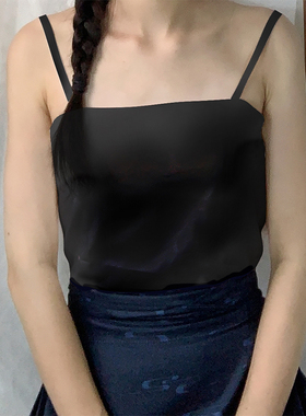 汉服吊带黑色打底原创内衬百搭新人入坑古风常备内搭均码打底吊带