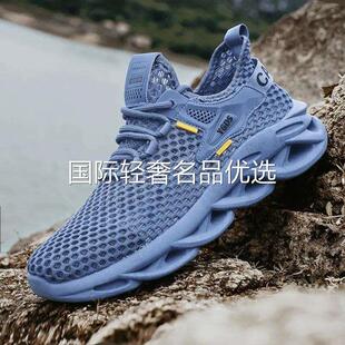 透气柔不臭脚开车 休闲跑步鞋 伊凝森时w尚男装 专营轻奢休闲运动鞋