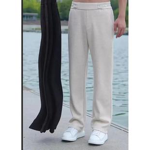 百搭厚款 泽宇甄选w优品简约轻奢秋冬新款 休闲时尚 男士 直筒 f直筒裤