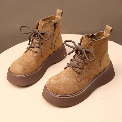 系带雪地靴古兹曼保暖冬季