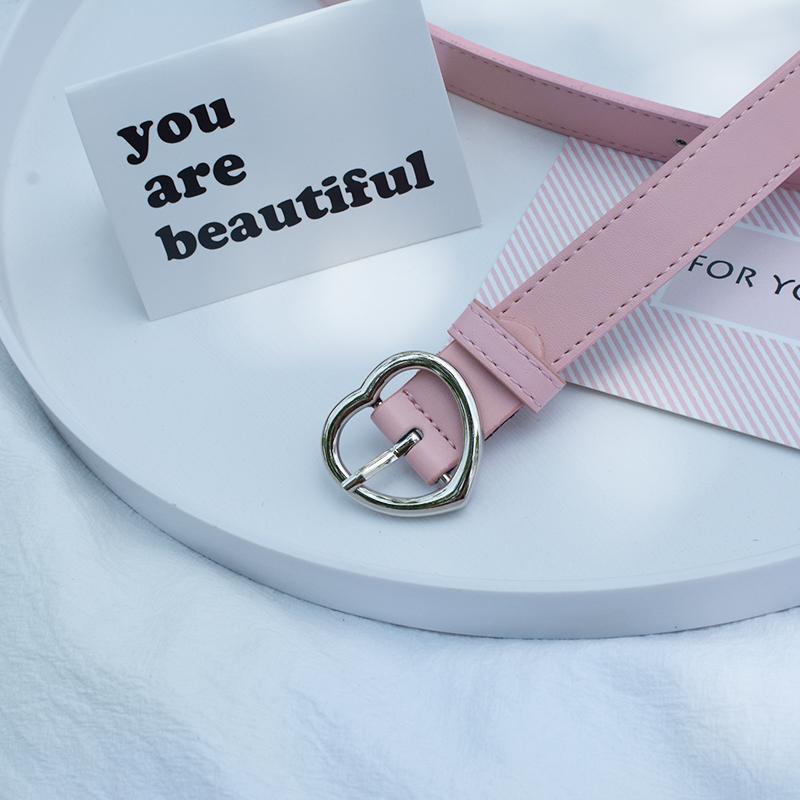 Belts female bf Simplicity Versatile decorate Dress Korean Edition Metal love Belt student Jeans Pinkin the Women's clothing/Boutique , Dress  category - from Buy2taobao.com to provide professional Taobao agent buy service