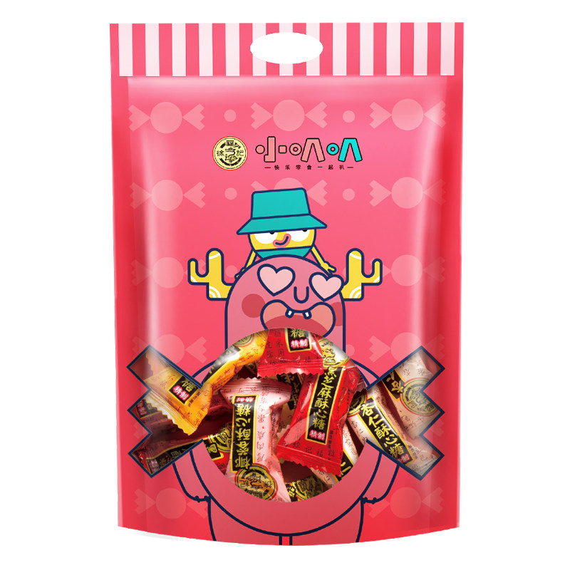 【U先试用】徐福记小叭叭混合口味酥心糖袋装250g怎么样,好用不?