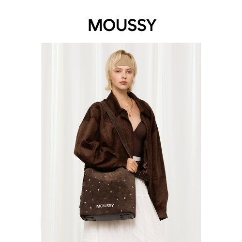 MOUSSY满天星单肩斜挎包