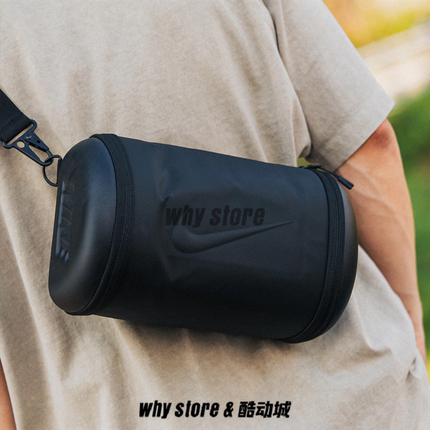 Nike耐克会员礼随身健身训练包运动休闲单肩水桶包BG017-010A