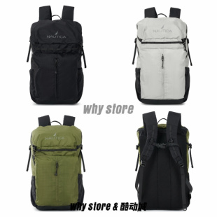 NAUTICA 诺帝卡男女爬山徒步露营旅行包运动户外通勤双肩背包