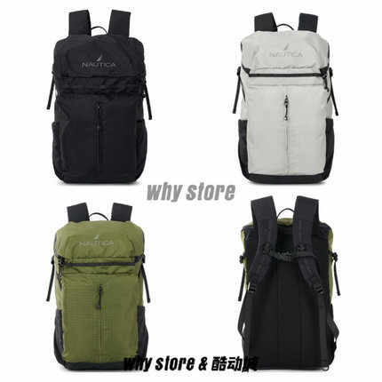 NAUTICA 诺帝卡男女爬山徒步露营旅行包运动户外通勤双肩背包