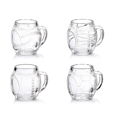 意大利进口Borgonovo博格诺玻璃啤酒杯足球凉水杯球形饮品杯