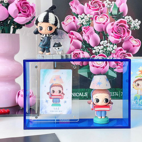 ins风创意亚克力盲盒收纳展示架