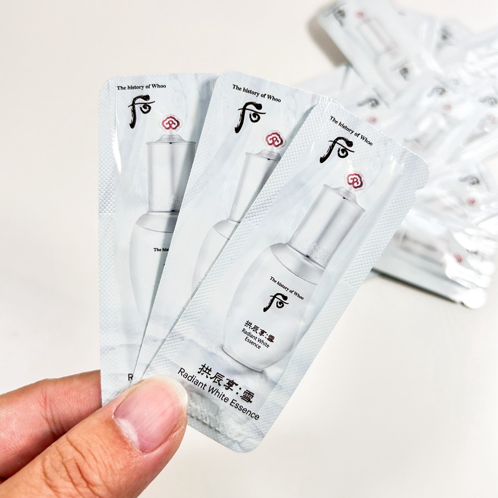 whoo后雪美白玉凝光彩精华小样图片