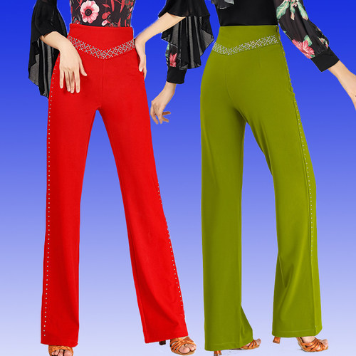 吉特巴舞蹈裤三步踩长裤