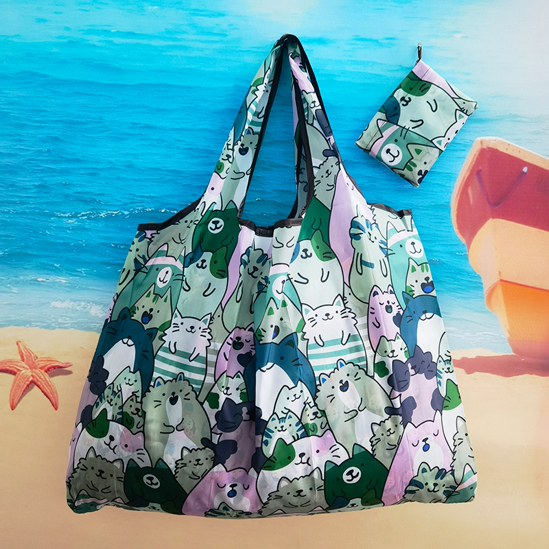 轻薄环保购物袋卡通手提袋买菜包