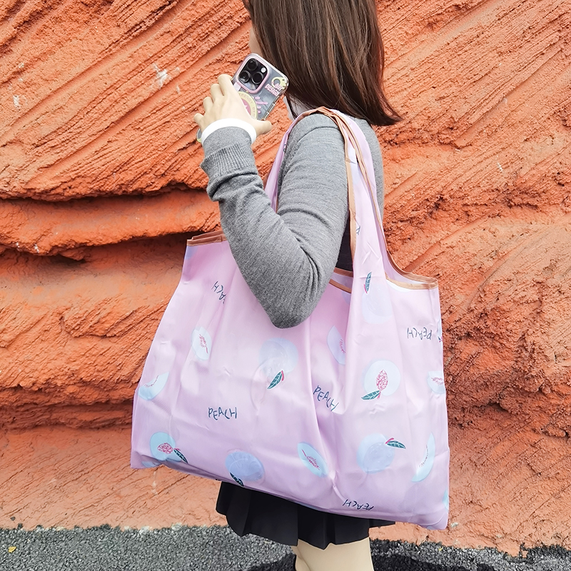 环保大容量可折叠购物袋卡通便携