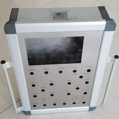 数控机床摇臂吊臂控制箱移动旋转7寸屏10寸支架触摸屏悬臂操作箱